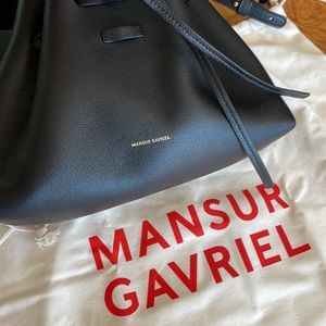 MANSUR GAVRIEL black Soft LADY bag excellent condition